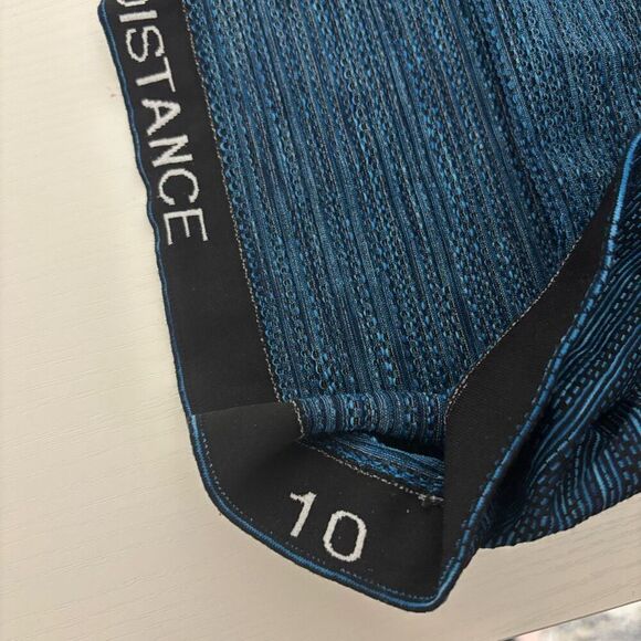 LULULEMON Swiftly Tech Long Sleeve Top Crew Running Heathered Blue size 10 - Picture 4 of 11